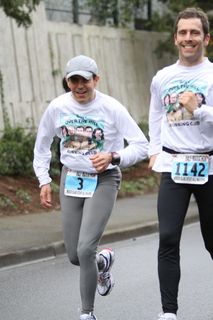 Mercer Island Half Marathon - Greg, Matt