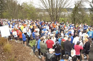 Mercer Island Half Marathon - start