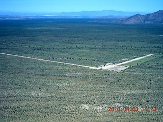 aerial - Cactus Ranch nearby airstrip