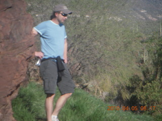 Metate Trail hike - Steve