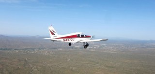 Phil and Dave and Adam flying in N4372J