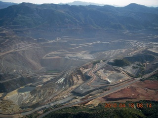 aerial - mine near Superior