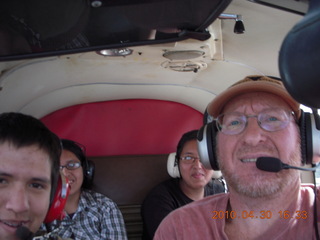 Gila Bend (E63) fly in - at the range - Adam shooting rifle at bomb