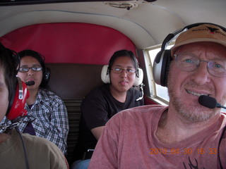 Gila Bend (E63) fly in - at the range - Adam shooting rifle at bomb