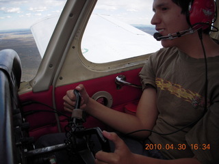 Mike flying N4372J