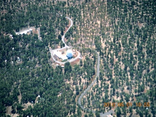 11 771. aerial - Lowell Observatory near Flagstaff