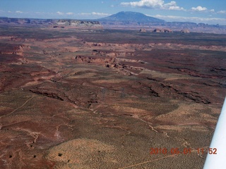 20 771. aerial - painted desert and Navajo Mountain