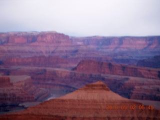 12 772. aerial - Canyonlands area at dawn