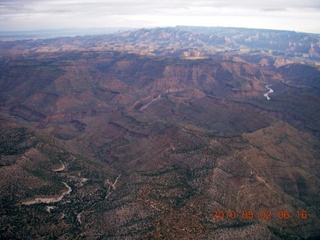 aerial - near Tangri-la (UT68), Caveman Ranch