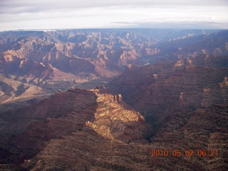 aerial - Canyonlands area at dawn