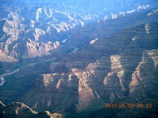 28 772. aerial Utah - Green River - Desolation Canyon
