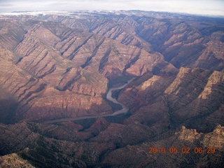 32 772. aerial Utah - Green River - Desolation Canyon