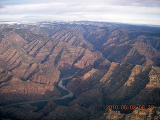 aerial Utah - Green River - Desolation Canyon