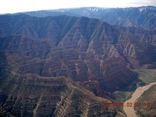 68 772. aerial - Green River - Desolation Canyon