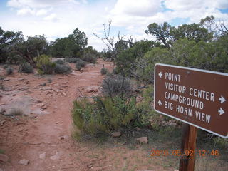 138 772. Dead Horse Point hike - sign