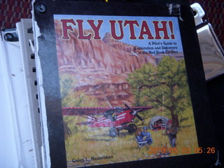 well used _Fly Utah!_ book in my airplane