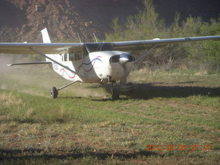 66 773. Mineral Canyon airstrip run - RedTail airplane
