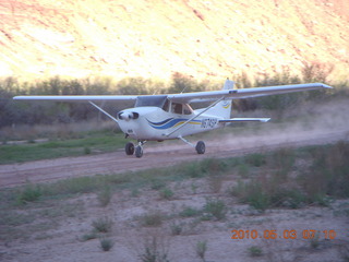 68 773. Mineral Canyon airstrip run - RedTail airplane