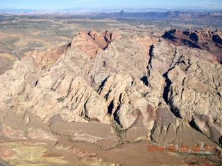 84 773. aerial - Mineral Canyon to Cedar Mountain - San Rafael Reef