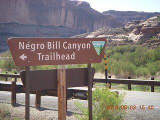 278 773. Negro Bill hike - trailhead sign