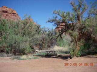 65 774. Canyonlands Lathrop Trail hike - picnic tables