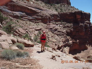 146 774. Canyonlands Lathrop Trail hike - Adam