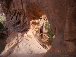 38 775. Arches National Park - Devil's Garden and Dark Angel hike - part of Double-O Arch