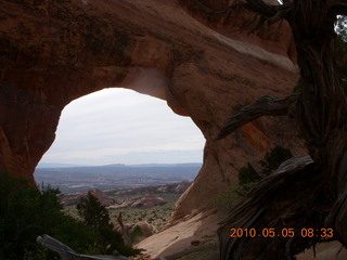 43 775. Arches National Park - Devil's Garden and Dark Angel hike - Partition Arch