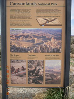 59 775. Drive to Canyonlands Needles - sign