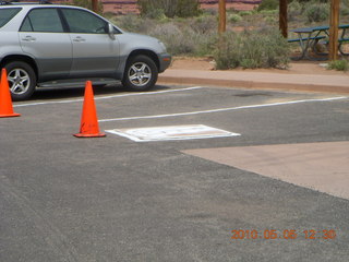 78 775. Canyonlands National Park Needles - new handicapped parking signs