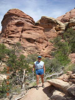 128 775. Canyonlands National Park Needles - Chesler Park hike - Adam