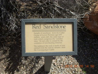 197 775. Canyonlands National Park Needles - sign