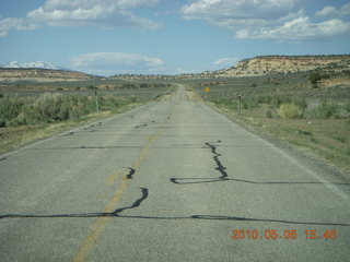Canyonlands National Park Needles road back to Moab