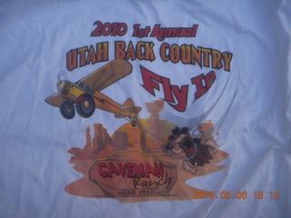 91 776. Cavemen Ranch fly-in t-shirt