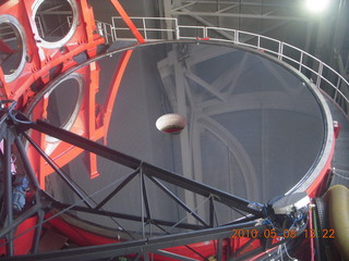 telescope at Mt. Graham