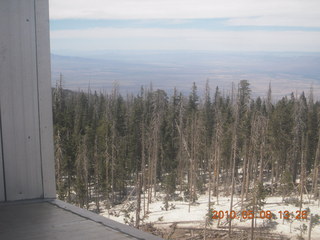 telescope at Mt. Graham view