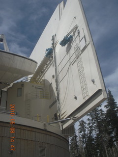 telescope at Mt. Graham