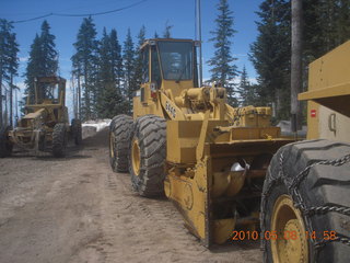telescope at Mt. Graham - tools