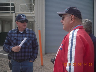 telescope at Mt. Graham - John and Warren