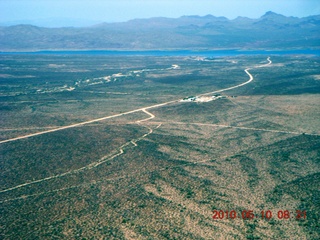 35 77a. aerial - Alamo Lake