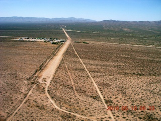 aerial - Alamo Lake area