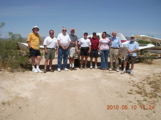 138 77a. Alamo Lake airstrip - all people and N4372J