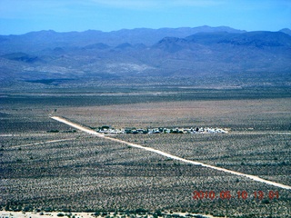 162 77a. aerial - Alamo Lake airstrip