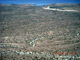 164 77a. aerial - Alamo Lake area