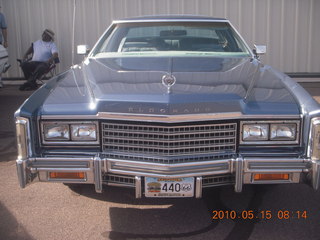 Payson Airport event - big Cadillac Eldorado