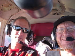 Matt and Adam flying in N4372J