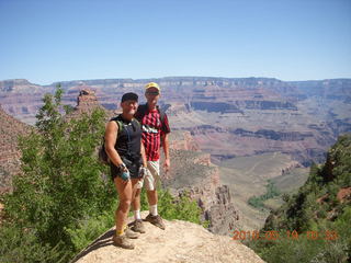 1225 77k. Grand Canyon hike - Adam and Matt