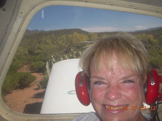 Anne flying in N4372J