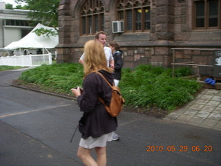 walk to Princeton campus