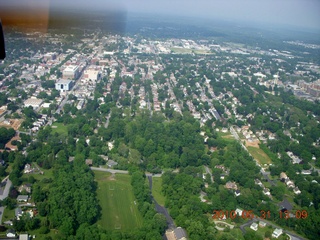 aerial from Neil's Piper Cub - West Chester University
